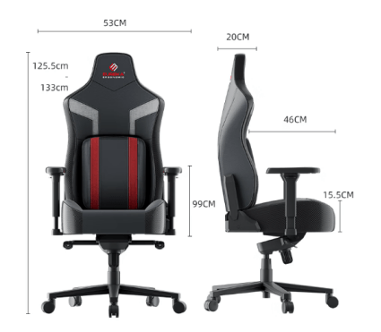 人体工学看看双刃骑士如何诠释电竞椅CQ9电子登录注册电竞椅也可以很(图4)